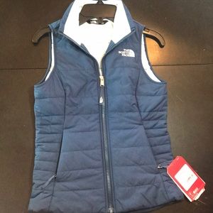North face puffer vest